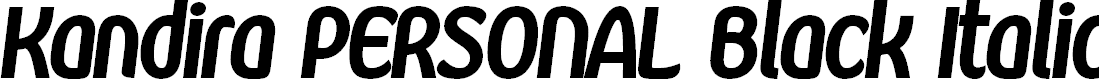 Preview image for Kandira PERSONAL Black Italic