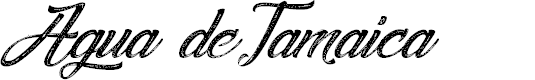 Preview image for Agua deJamaica-Italic