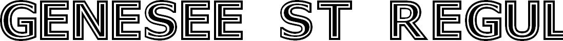 Preview image for Genesee St Regular