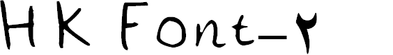 Preview image for HK Font-2