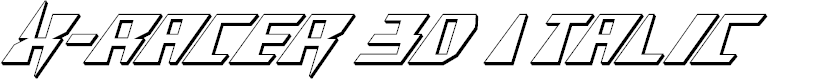 Preview image for X-Racer 3D Italic