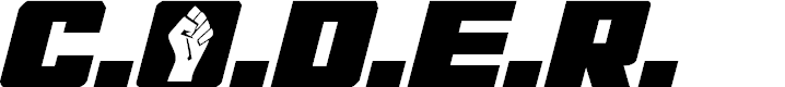 Preview image for C.O.D.E.R. Condensed Italic
