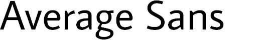 Preview image for Average Sans