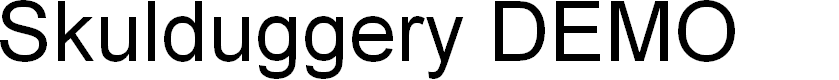 Preview image for Skulduggery DEMO Regular