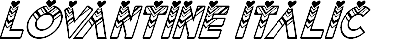 Preview image for Lovantine italic
