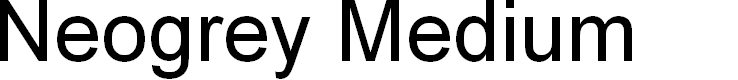 Preview image for Neogrey Medium