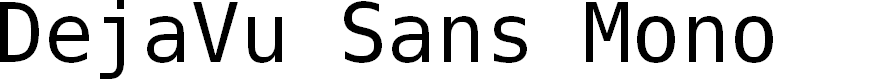 Preview image for DejaVu Sans Mono