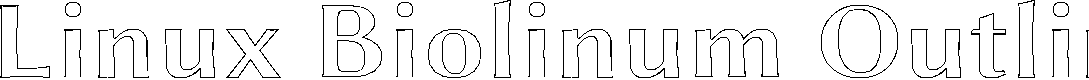 Preview image for Linux Biolinum Outline Bold
