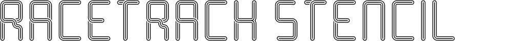 Preview image for Racetrack Stencil