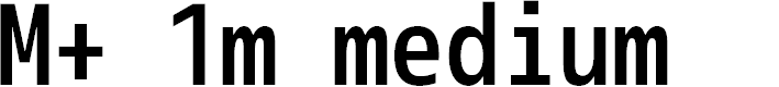 Preview image for M+ 1m medium