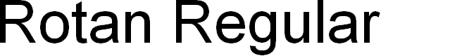 Preview image for Rotan Regular