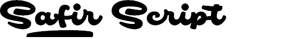 Preview image for Safir Script PERSONAL USE ONLY
