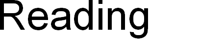 Preview image for Reading-Regular