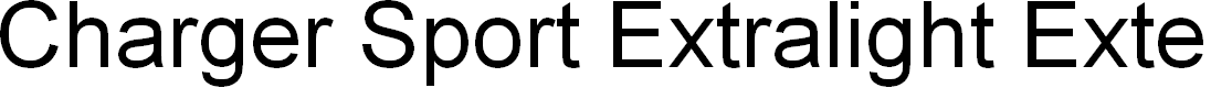 Preview image for Charger Sport Extralight Extended Oblique