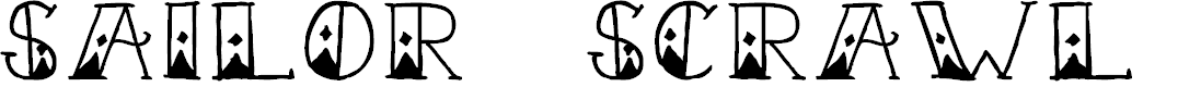 Preview image for Sailor Scrawl Fancy Regular