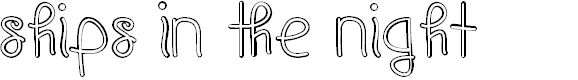 Preview image for Ships In The Night (Outline)Regular