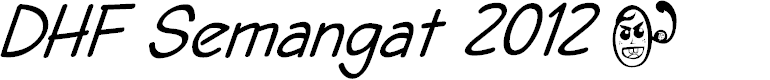 Preview image for DHF Semangat 2012 Demo Italic