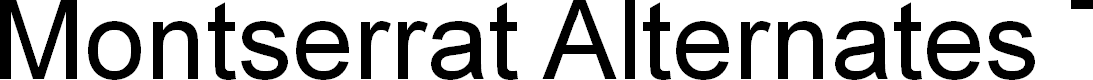Preview image for Montserrat Alternates Thin Italic