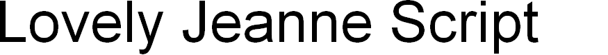 Preview image for Lovely Jeanne Script