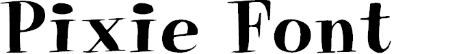 Preview image for PixieFont