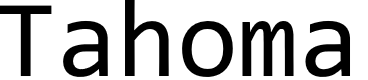 Preview image for Tahoma