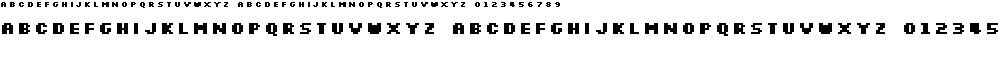 Preview image for Silkscreen Expanded Bold