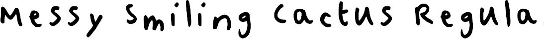 Preview image for Messy Smiling Cactus Regular
