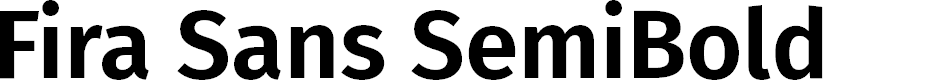 Preview image for Fira Sans SemiBold