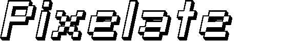 Preview image for SF Pixelate Shaded Oblique