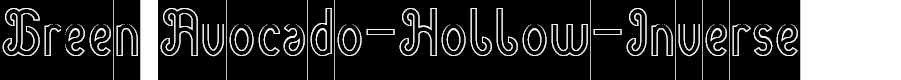 Preview image for Green Avocado-Hollow-Inverse