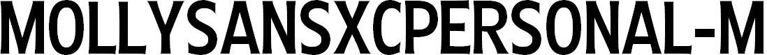Preview image for MollySansXCPERSONAL-Medium