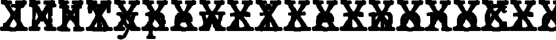 Preview image for JMHTypewritermonoCross-Regular