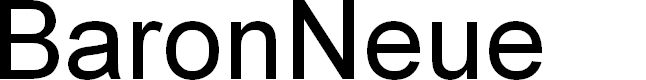 Preview image for BaronNeue