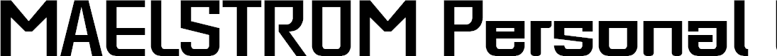 Preview image for MAELSTROM Personal Use