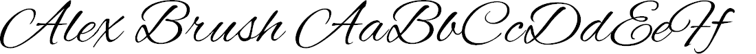 alex-brush-font-fontspace