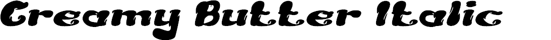Preview image for Creamy Butter Italic