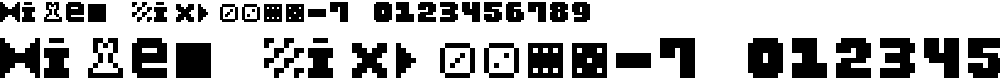 Preview image for Pixel Dingbats-7
