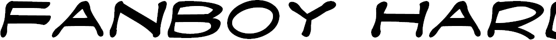 Preview image for Fanboy Hardcore Italic