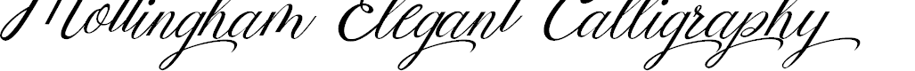Preview image for Mottingham Elegant Calligraphy