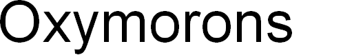 Preview image for Oxymorons