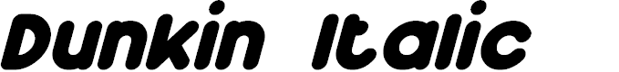 Preview image for Dunkin Italic