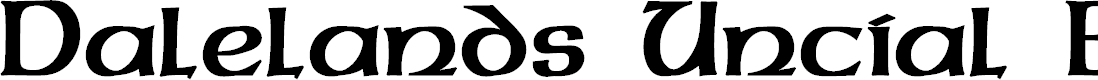 Preview image for Dalelands Uncial Bold