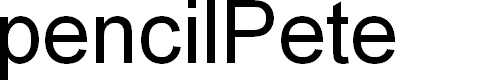 Preview image for PencilPeteFONT
