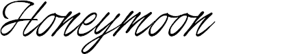 Preview image for Honeymoon PERSONAL USE Font