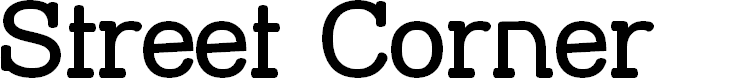 Preview image for Street Corner Slab SemiBold