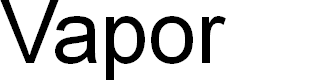 Preview image for Vapor Font