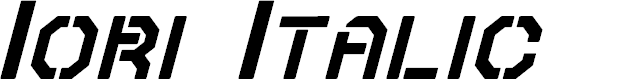 Preview image for Iori Italic