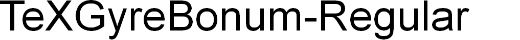 Preview image for TeXGyreBonum-Regular