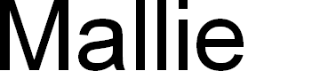 Preview image for Mallie Font
