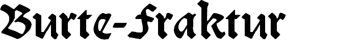 Preview image for Burte-Fraktur